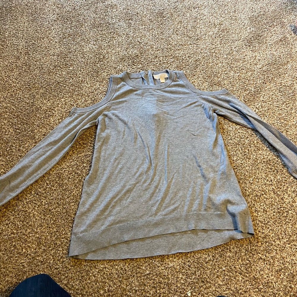 Michael Kors cold shoulder sweater